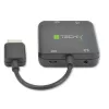 Techly Ekstraktor audio HDMI Stereo/Audio 5.1 kanałów 4K 3D IDATA HDMI-VGA8