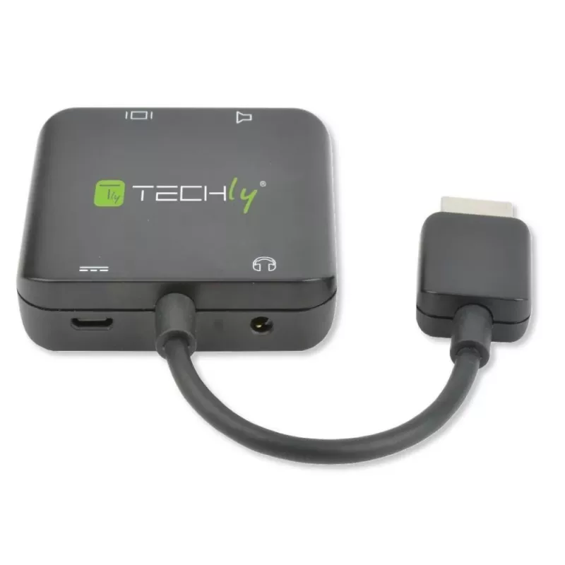 Techly Ekstraktor audio HDMI Stereo/Audio 5.1 kanałów 4K 3D IDATA HDMI-VGA8