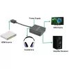 Techly Ekstraktor audio HDMI Stereo/Audio 5.1 kanałów 4K 3D IDATA HDMI-VGA8