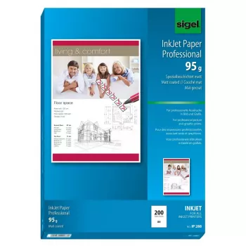 Papier do drukowania A4 Sigel IP288 matowy 200 arkuszy biały