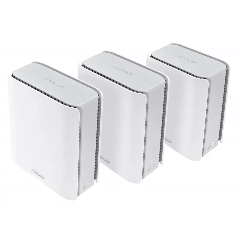 ASUS ZenWiFi BT8 Trójzakresowy (2,4 GHz / 5 GHz / 6 GHz) Wi-Fi 7 (802.11be) Biały 3 Wewnętrzne