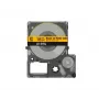 Taśma do drukarki etykiet Epson C53S672075 czarna na żółtym