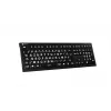 Klawiatura Logickeyboard LKB-LPWB-A2PC-FR Uniwersalna USB AZERTY French Czarna
