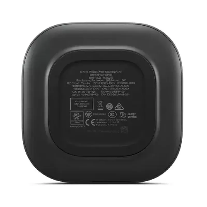 Lenovo 4XD1B84406 Bluetoothowy głośnik konferencyjny Czarny 5.0