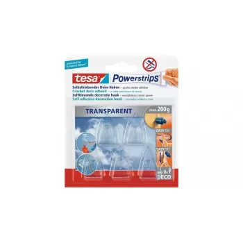 Uniwersalny haczyk TESA Powerstrips Indoor Transparent 5 szt.