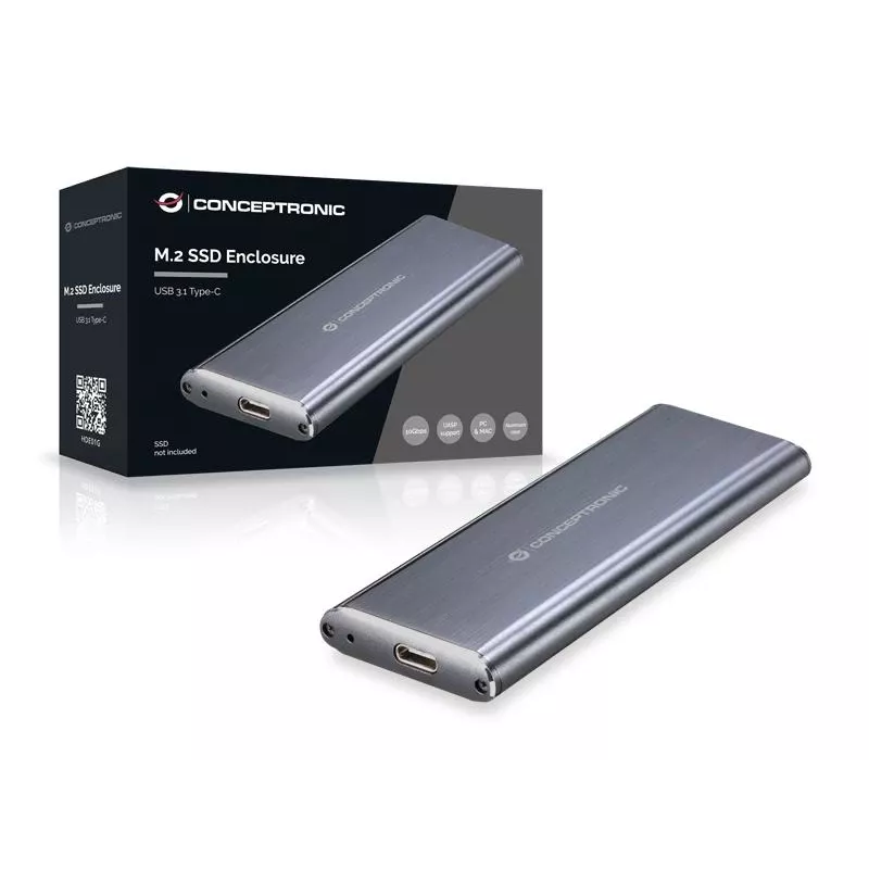 Obudowa na dysk SSD M.2 Conceptronic USB 3.1 Type-C