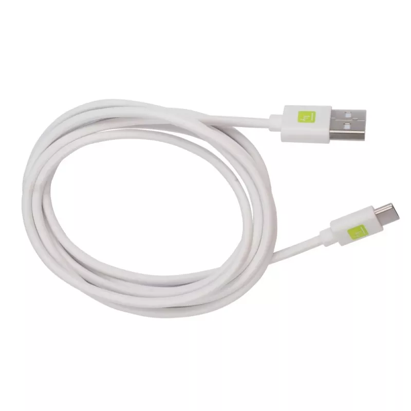 Kabel USB Techly ICOC MUSB20-CMAM20TW USB 2.0 2 m USB A USB C Biały