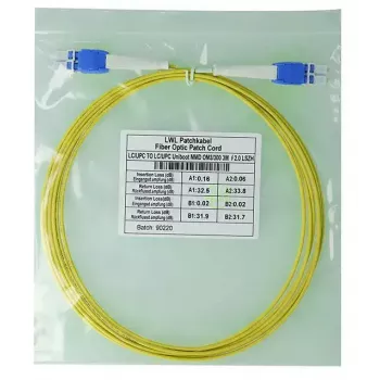 BlueOptics SFP8181BU5MK Kabel światłowodowy InfiniBand 5m LC Żółty