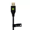 Techly ICOC MUSB312-CMAM05T Kabel USB USB 3.2 Gen 1 (3.1 Gen 1) 0,5 m USB A USB C Czarny