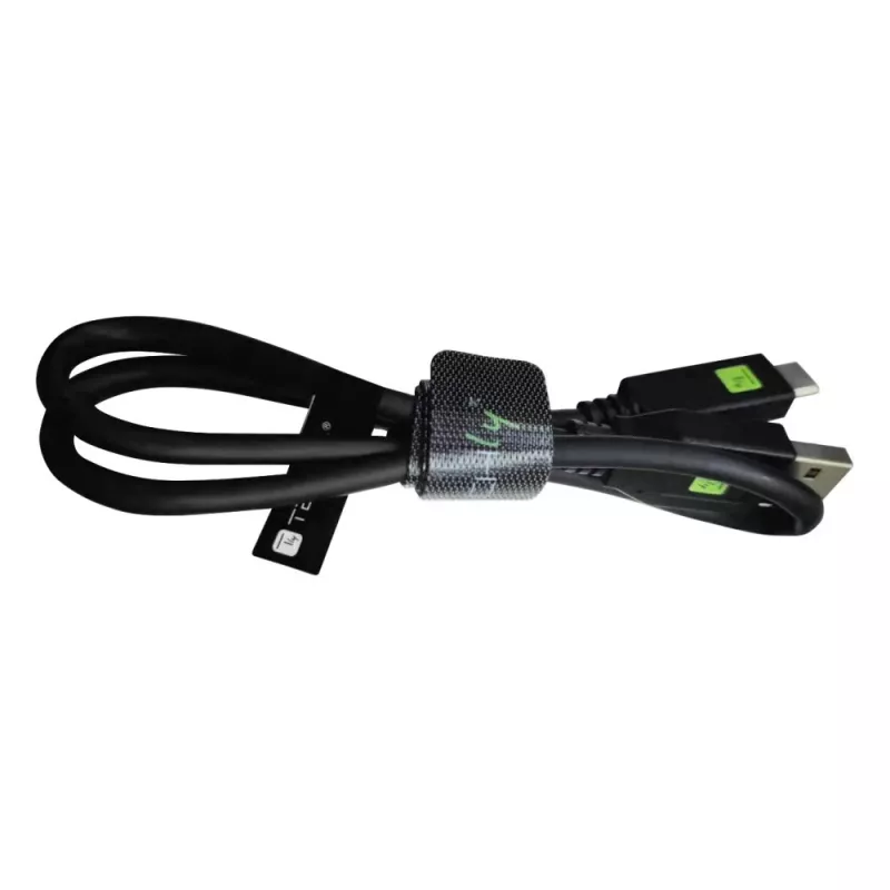 Techly ICOC MUSB312-CMAM05T Kabel USB USB 3.2 Gen 1 (3.1 Gen 1) 0,5 m USB A USB C Czarny