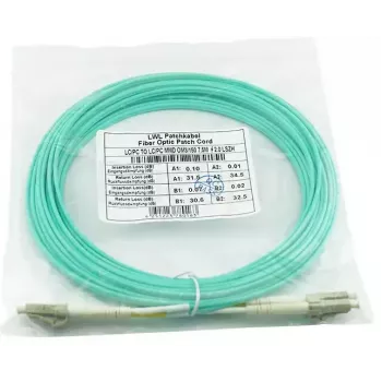 BlueOptics AJ835A kabel światłowodowy InfiniBand 2 m LC Aqua OM3