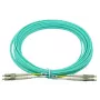 BlueOptics AJ835A kabel światłowodowy InfiniBand 2 m LC Aqua OM3