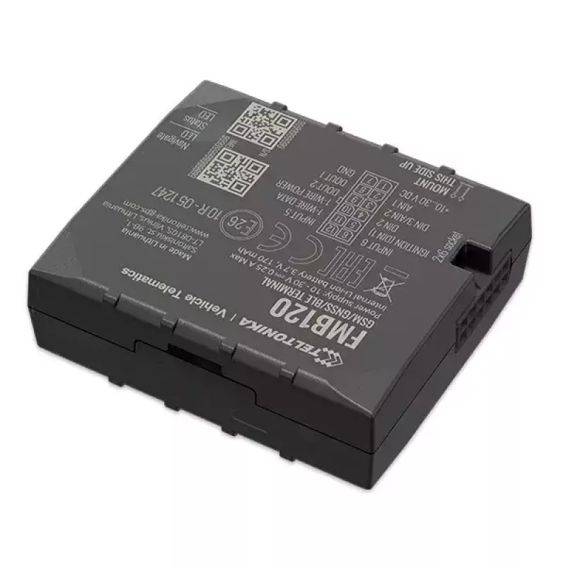 Teltonika FMB120 Czarny, pyłoszczelny lokalizator GPS do samochodu