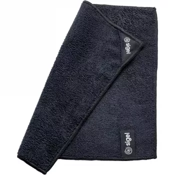 Ściereczka czyszcząca z mikrofibry Sigel BA110 neodymowa czerń 250x250mm