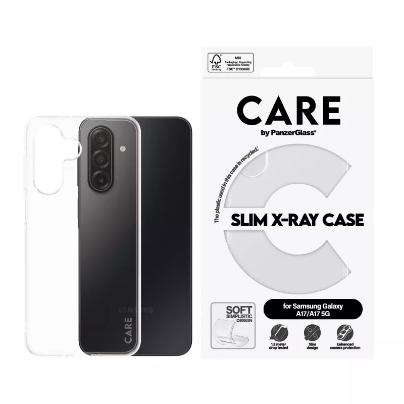 Etui ochronne PanzerGlass CARE Transparent X-Ray Soft Basic do Samsung Galaxy (model CR73372)