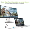 Techly Adapter 3 w 1 Mini DisplayPort (Thunderbolt) na HDMI / DVI / VGA IADAP MDP-COMBOF12
