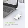 Techly Adapter 3 w 1 Mini DisplayPort (Thunderbolt) na HDMI / DVI / VGA IADAP MDP-COMBOF12