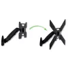 Uniwersalny adapter Techly VESA 200x200 do 400x400 Czarny ICA-LCD G11A