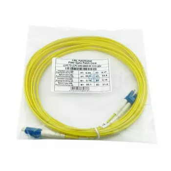 BlueOptics CAB-SMF-LC-LC-15-BO InfiniBand kabel światłowodowy 15 m 2x LC
