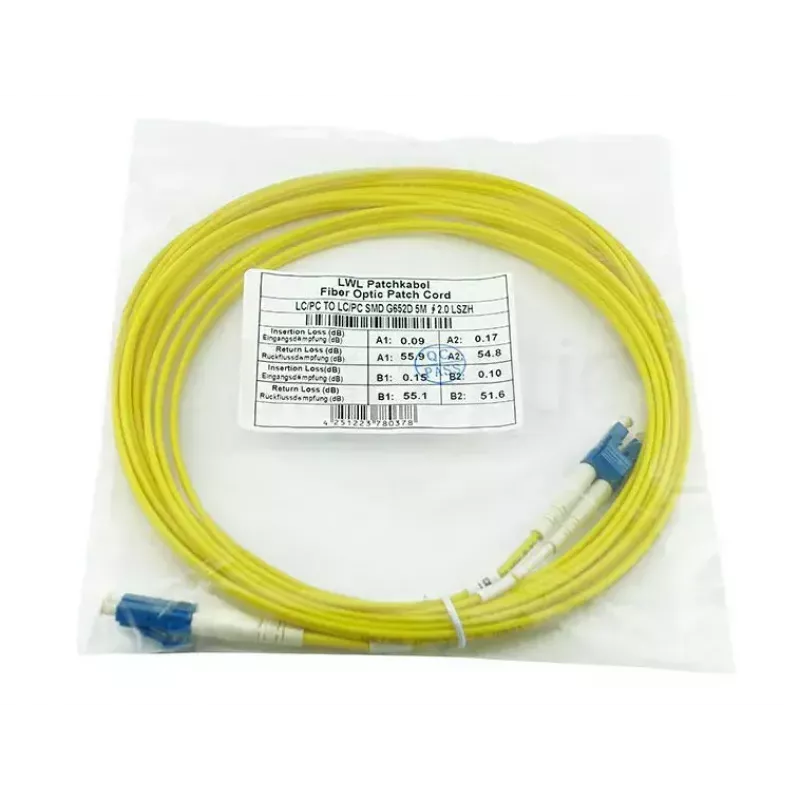 BlueOptics CAB-SMF-LC-LC-15-BO InfiniBand kabel światłowodowy 15 m 2x LC