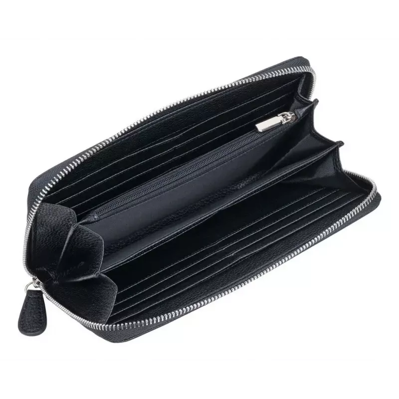 Portfel TROIKA LADIES SMART WALLET czarny ze sztucznej skóry 219 g
