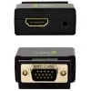 Techly Mini Converter VGA and Audio to HDMI IDATA VGA-HDMINI