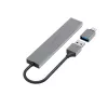 Hama 00200141 hub interfejsowy USB 3.2 Gen 1 (3.1 Gen 1) Type-A 5000 Mbit/s Szary