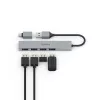 Hama 00200141 hub interfejsowy USB 3.2 Gen 1 (3.1 Gen 1) Type-A 5000 Mbit/s Szary
