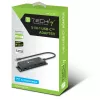 Techly IADAP-USBC-935 stacja dokująca/replikator portów do laptopa Przewodowa USB 3.2 Gen 1 (3.1 Gen 1) Type-C Czarny