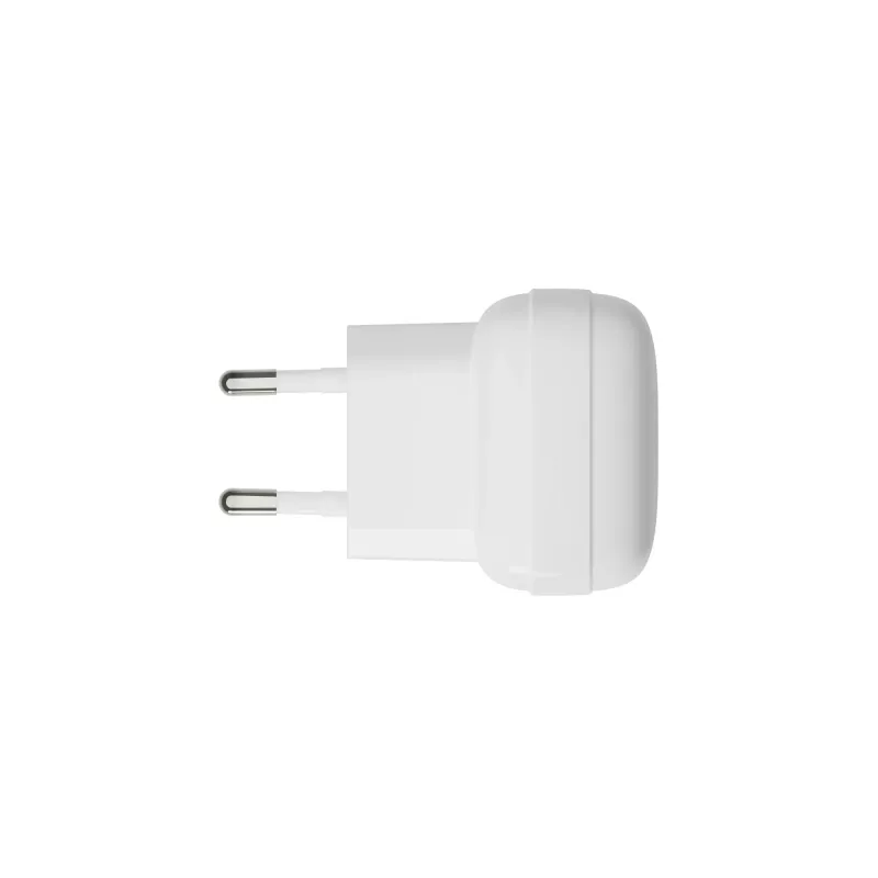Ładowarka sieciowa bramante re-charge Pro EU płaski 2×USB-C 20W biała (do użytku wewnętrznego)