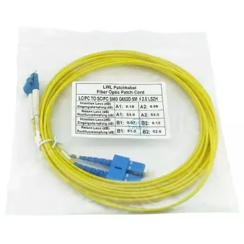BlueOptics SFP3132BU5MK InfiniBand kabel światłowodowy 5 m LC SC