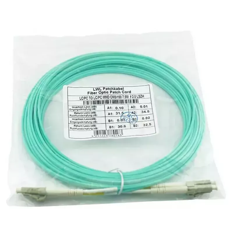 BlueOptics SFP3131EU5MK InfiniBand kabel światłowodowy 5m LC Aqua OM3