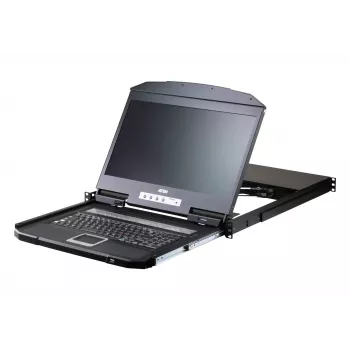 Konsola rackowa ATEN CL3116NX 47 cm (18,5 cala) 1366 x 768 pikseli Metal, Plastik Czarny 1U