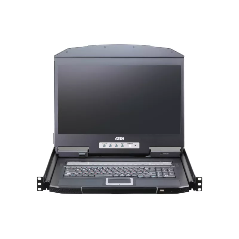 Konsola rackowa ATEN CL3116NX 47 cm (18,5 cala) 1366 x 768 pikseli Metal, Plastik Czarny 1U