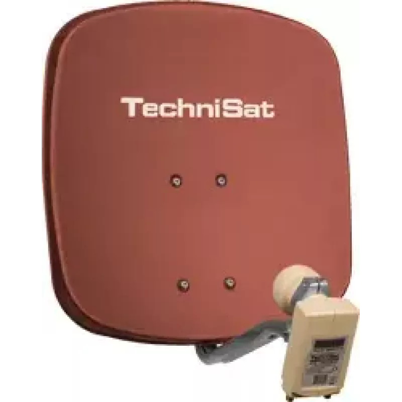 Antena satelitarna TechniSat Digidish 45 Twin czerwona
