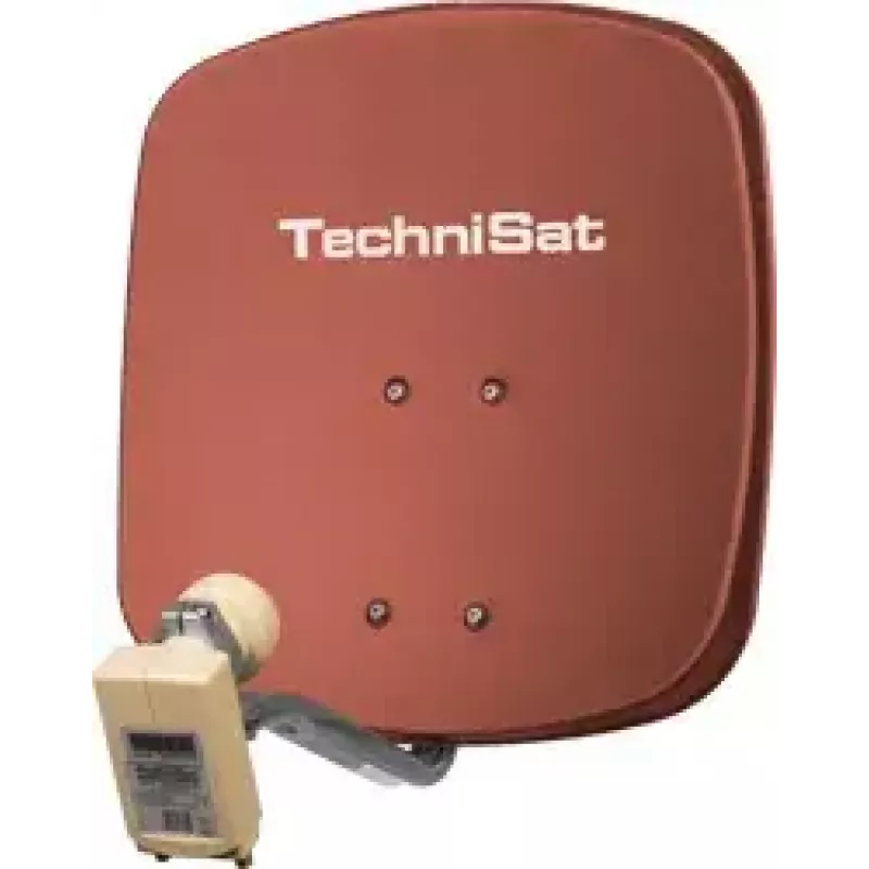 Antena satelitarna TechniSat Digidish 45 Twin czerwona