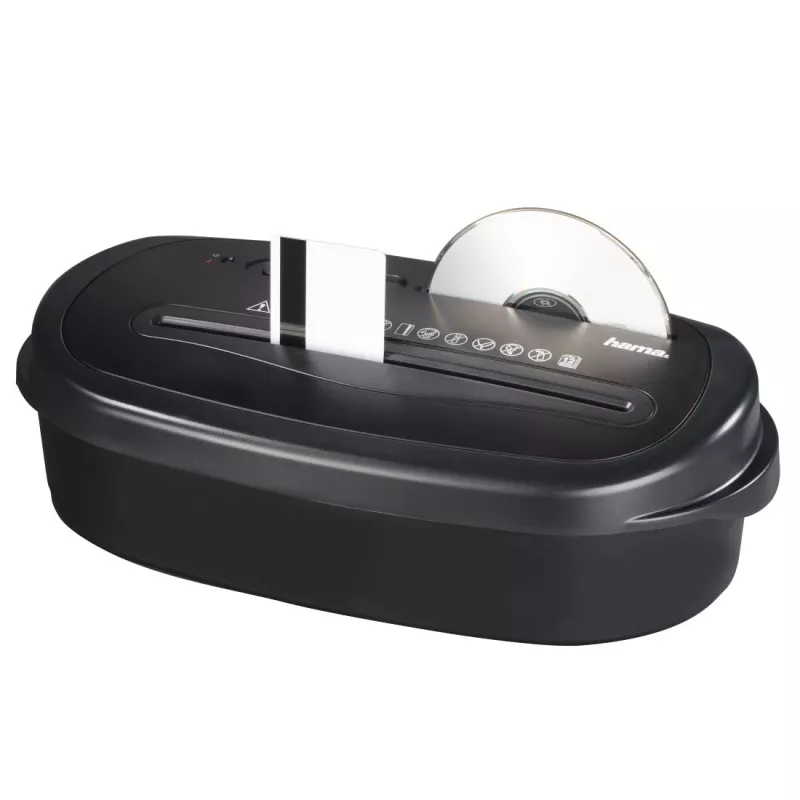 Hama Home X12CD niszczarka do papieru Ścięcie poprzeczne 72 dB 22 cm Czarny