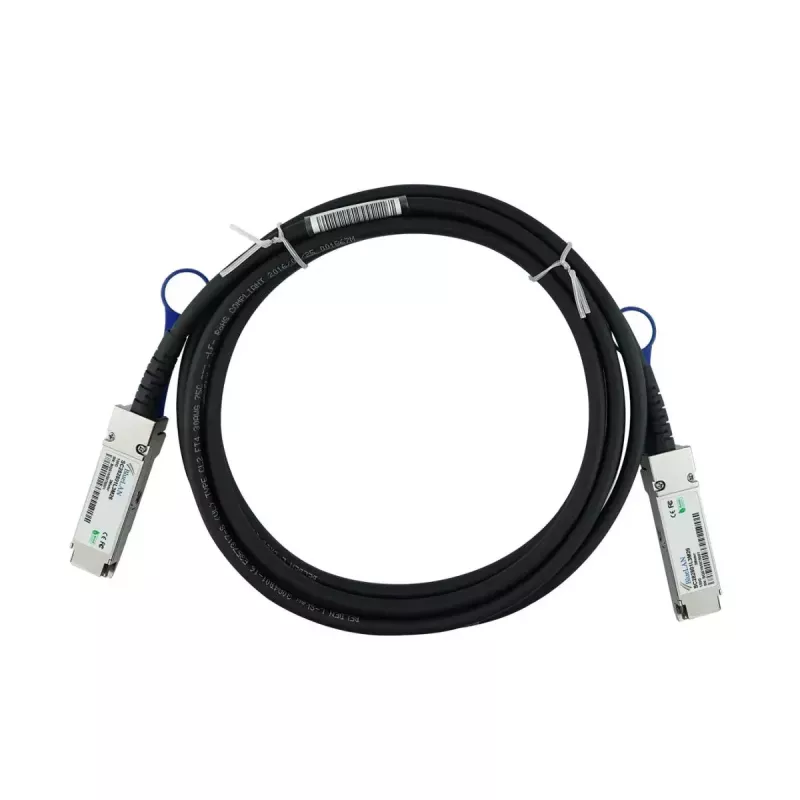 InfiniBand/kabel światłowodowy BlueOptics QSFP-100G-D-CAB-2M-BL 2m Męski/Męski