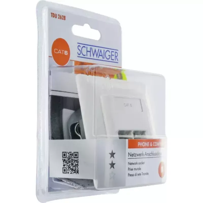 Gniazdo RJ-45 Schwaiger TDU2628532