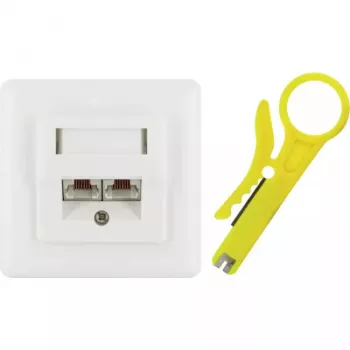 Gniazdo RJ-45 Schwaiger TDU2628532