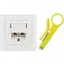 Gniazdo RJ-45 Schwaiger TDU2628532