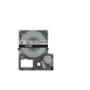 Taśma matowa Epson – szaro-czarna 18 mm (8 m) – LK-5ABJ, czarny na szarym, LK, Rhino, LabelWorks LW-C410, LabelWorks LW-C610, 1,8 cm, 8 m