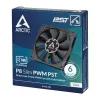Wentylator Arctic P8 cienki PWM PST 80mm niskoprofilowy 38,23 m³/h łożysko hydrodynamiczne czarny
