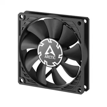 Wentylator Arctic P8 cienki PWM PST 80mm niskoprofilowy 38,23 m³/h łożysko hydrodynamiczne czarny
