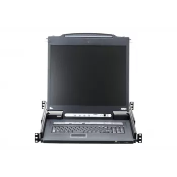 Przełącznik KVM ATEN CL5708IM do montażu w szafie rack Czarny USB PS/2 VGA