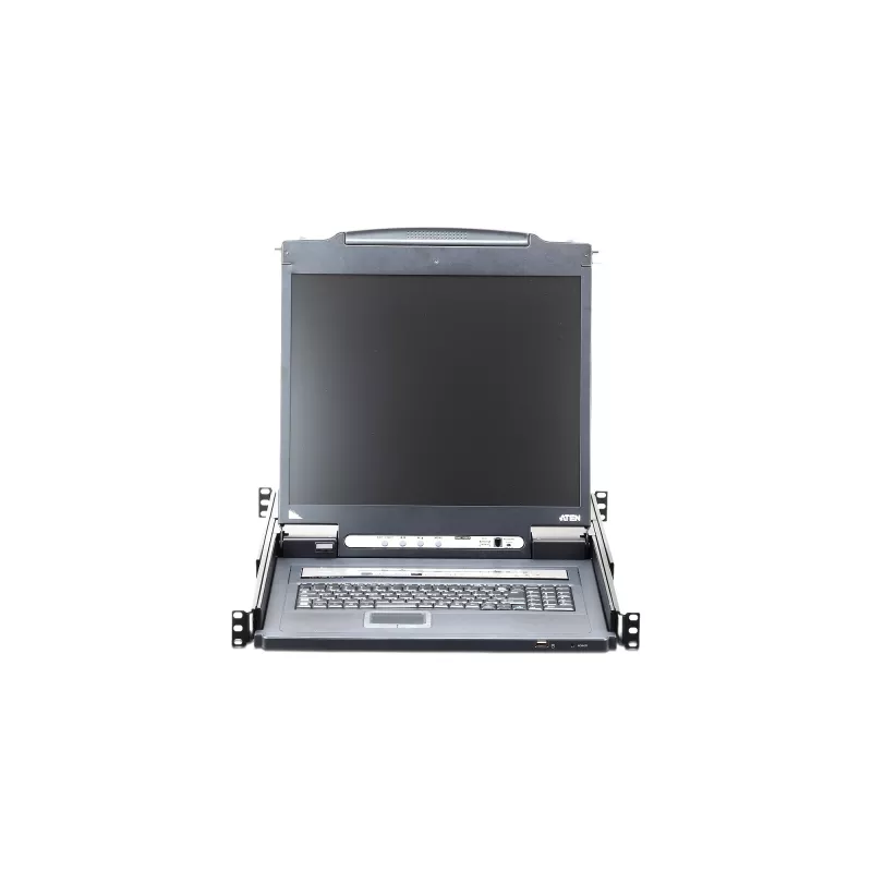 Przełącznik KVM ATEN CL5708IM do montażu w szafie rack Czarny USB PS/2 VGA