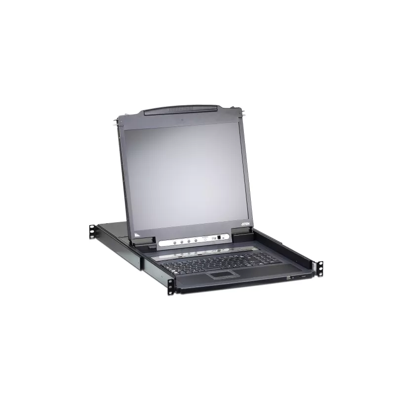 Przełącznik KVM ATEN CL5708IM do montażu w szafie rack Czarny USB PS/2 VGA