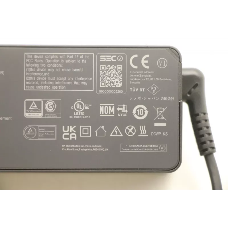 Zasilacz sieciowy 65W USB Type-C Lenovo 5A10W86303, zasilacz USB-C PD 65 W