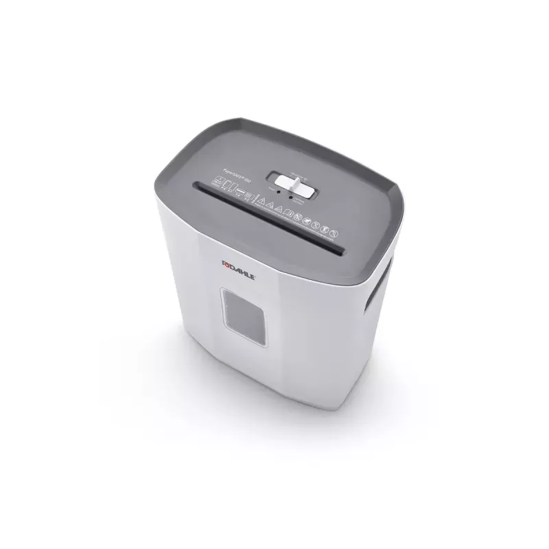 Niszczarka dokumentów Dahle PaperSAFE 100, cięcie krzyżowe, 70 dB, 22 cm, szaro-biała