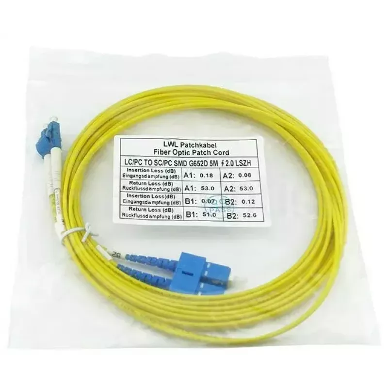 Kabel InfiniBand/światłowodowy BlueOptics 047202G512000001M 1 m 2x LC 2x SC LC/APC